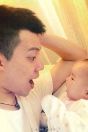 女儿和老公的搞笑生活照